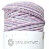Sznurkowo příze na háčkování - 3SZ51 - 3mm exMIX Levandulová romance