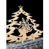 Adventní svícen s měnitelnými dekoracemi k obháčkování