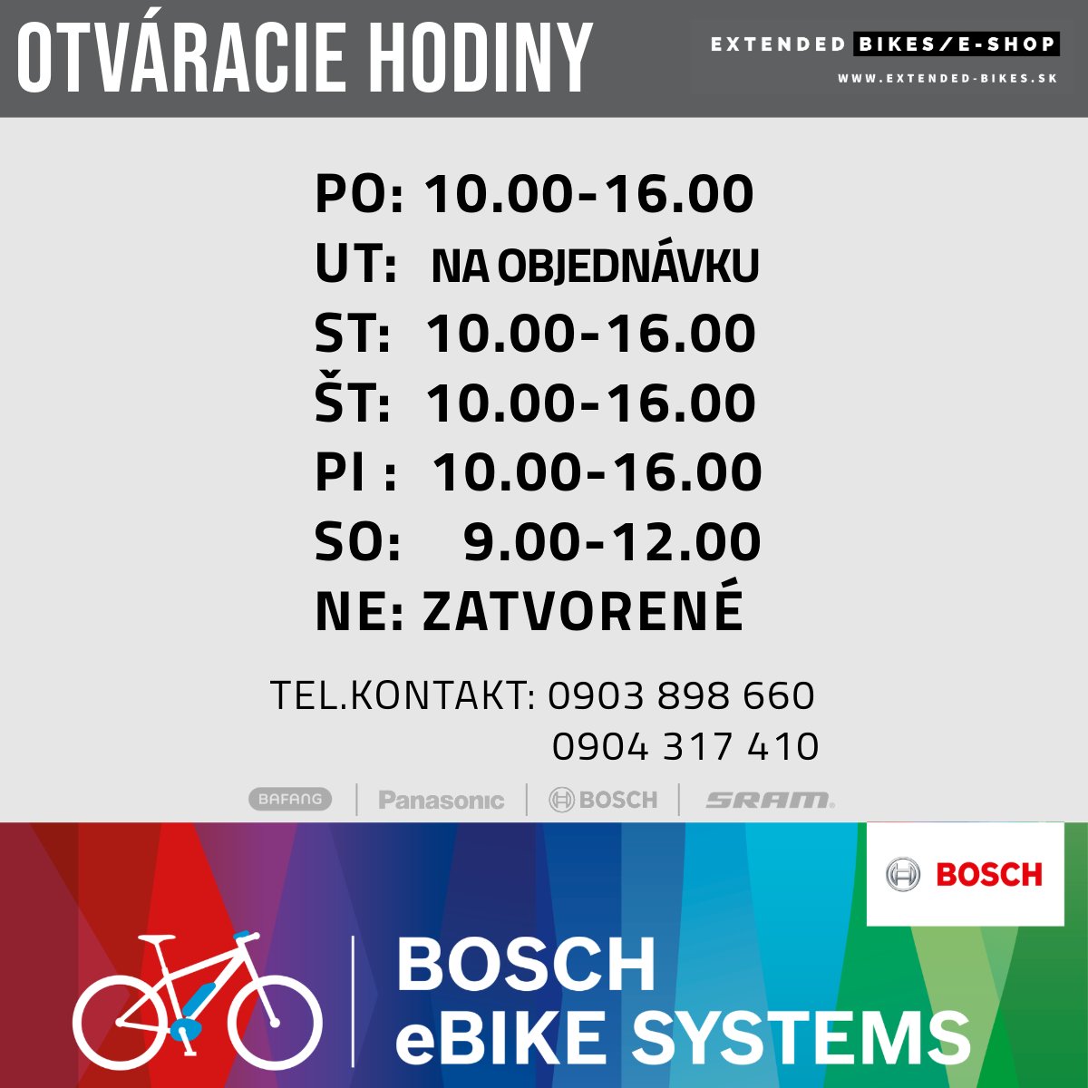 otváracie hodiny