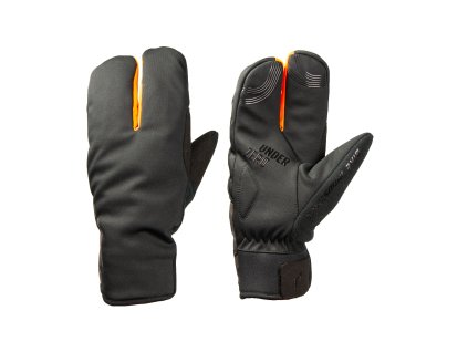 FACTORY TEAM Rukavice WINTER, BLACK