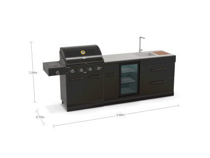 Exteriérová kuchyňa Connect Set 2678