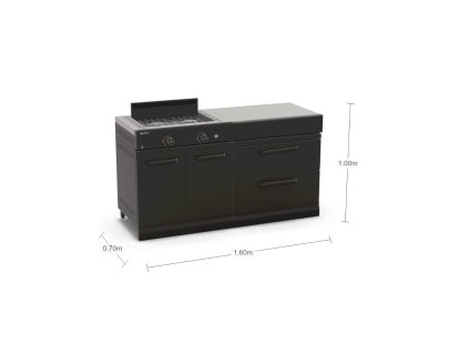 Exteriérová kuchyňa Connect Set 511