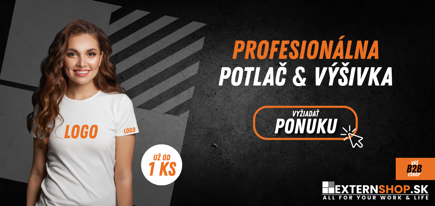 Kvalitná potlač a výšivka pracovných odevov od 10 kusov