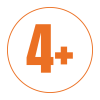 4+
