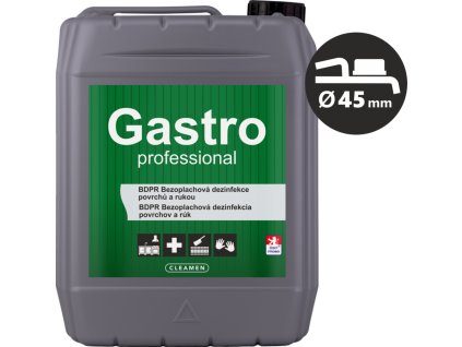 CLEAMEN Gastro Professional BDPR Bezoplachová dezinfekcia povrchov a rúk 1 l