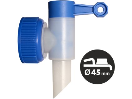 CLEAMEN výpustný kohút na kanister 5 l (45 mm)