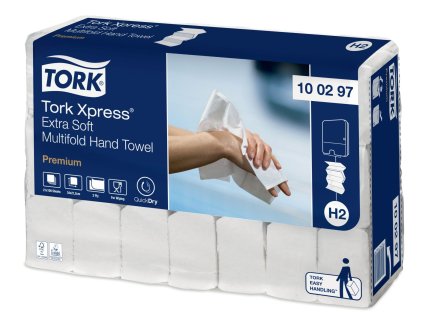 tork premium utierky interfold 2 vrst 2 100 ks