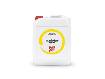 mydlo tekute star kremove 5 l biele