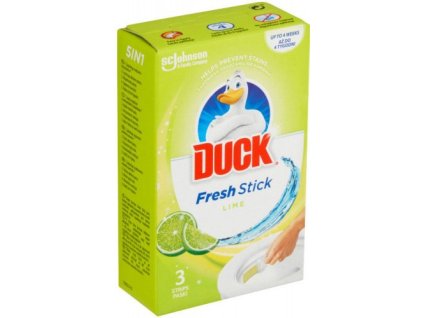 duck wc fresh stick limetka 3 ks