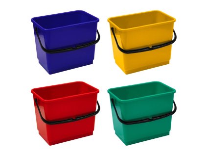 vedro 4 l plast cervene