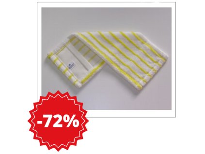 mop mikroborsten kapsovy 40 cm so zlt pasikom