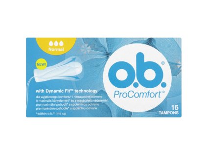 tampony o b procomfort normal 16ks bal