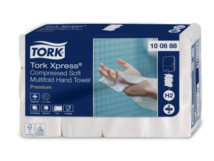 tork premium utierky interfold xpress 2 vrstvy biele 2310 ks
