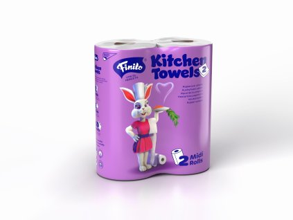 utierka kuchynska finito v roli celuloza 2 vr biela