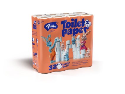 toaletny papier finito 3 vrstvy celuloza 1x32ks