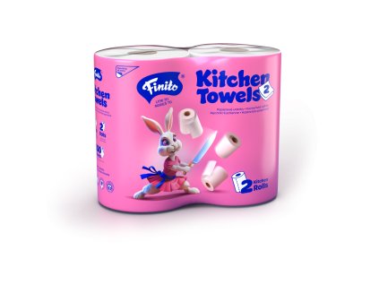 utierka kuchynska finito v roli celuloza 2 vr biela