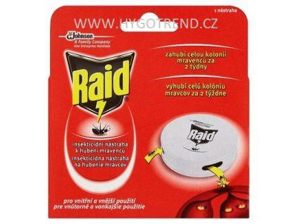 raid proti mravencum domecek