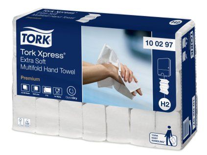 tork premium utierky interfold 2 vrst 2 100 ks