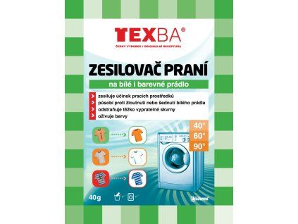 texba zesilovac prani 40 g