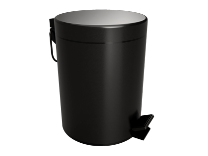 kos odpadni dark soft close 5l cerny