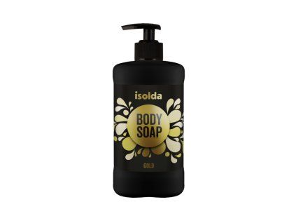 isolda gold body soap 400 ml