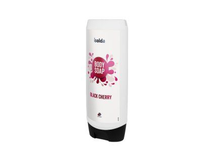 isolda black cherry body soap 550 ml