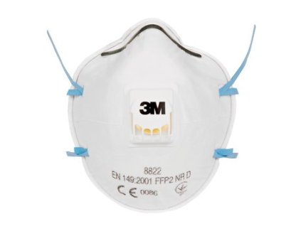 Respirátor 3M 8822 - FFP2