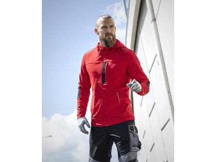 Softshellová bunda ARDON®Breeffidry STRETCH (Farba červená, Veľkosť XL)