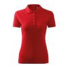 Pique Polo Free-červená