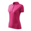 Pique Polo Free-purpurová