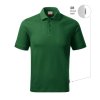 Resist Heavy Polo-fľaškovozelená 06 (brand label)
