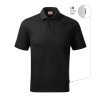 Resist Heavy Polo-čierna 01 (brand label)