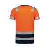 T-Shirt High Vis Bicolor-fluorescenčná oranžová