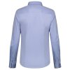 Fitted Stretch Blouse-blue