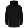 Hooded Sweat Jacket Washable 60°C-čierna