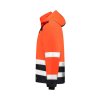 Midi Parka High Vis Bicolor-fluorescenčná oranžová