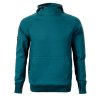 Vertex Hoodie-petrol blue