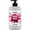 ISOLDA Black cherry body soap 350 ml, CLICK&GO!
