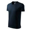 V-neck-tmavomodrá