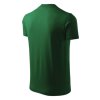 V-neck-fľaškovozelená