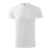 Heavy V-neck-biela