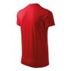 Heavy V-neck-červená