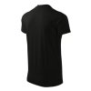 Heavy V-neck-čierna