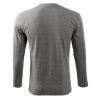 Long Sleeve-tmavosivý melír