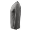 Long Sleeve-tmavosivý melír