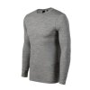 Merino Rise LS-tmavosivý melír