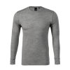 Merino Rise LS-tmavosivý melír