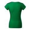 Fit V-neck-trávová zelená