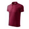 Pique Polo-garnet