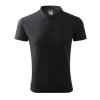 Pique Polo-ebony gray